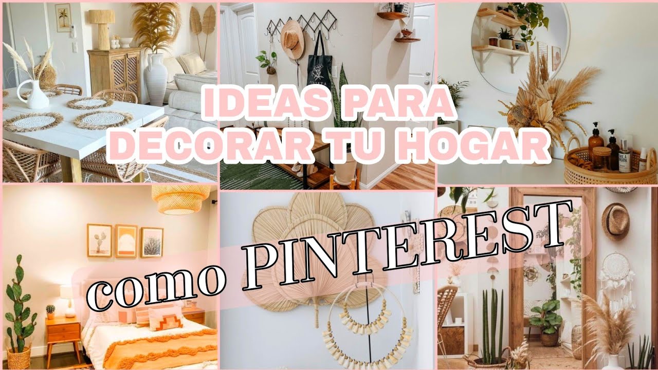 Transforma tu hogar: Descubre los mejores DIY de Pinterest para decorar ...